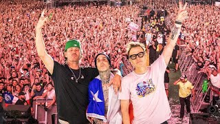Blink182 live at Lollapalooza chile 2024