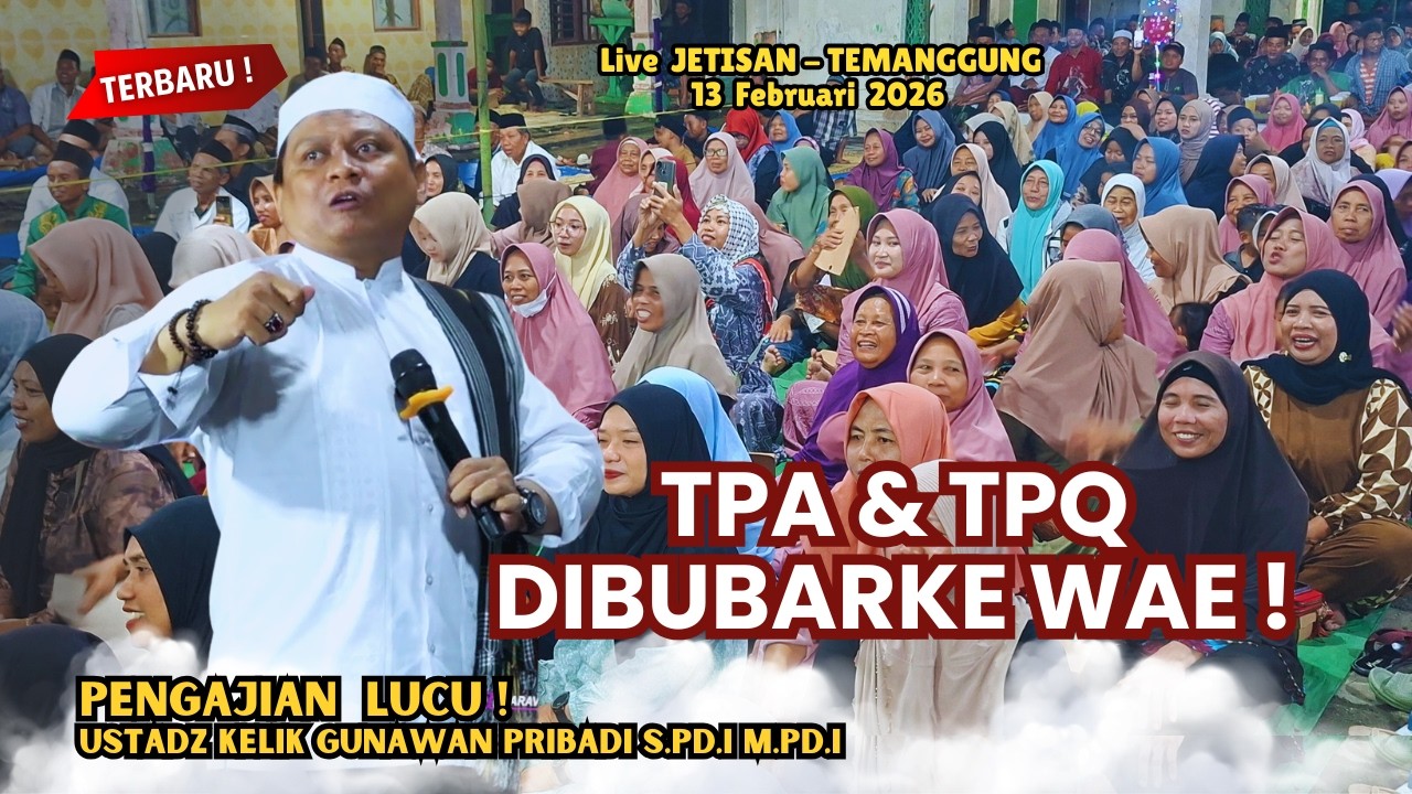 ✅ TPA-TPQ.. DIBUBARKE WAE..!!  || USTADZ KELIK GUNAWAN PRIBADI TERBARU!