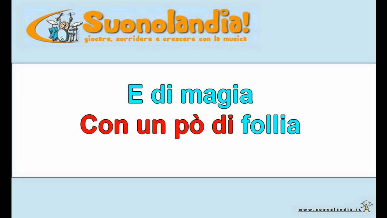 Il mondo è mio - Video Karaoke per bambini di Suonolandia