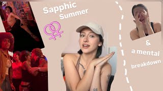 Come with me to a Sapphic event 🌈 👩‍❤️‍💋‍👩 Vlog (kinda) | & a mental breakdown