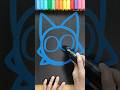 Drawing Wenda Sprunki with BLUE Posca Mop'r!