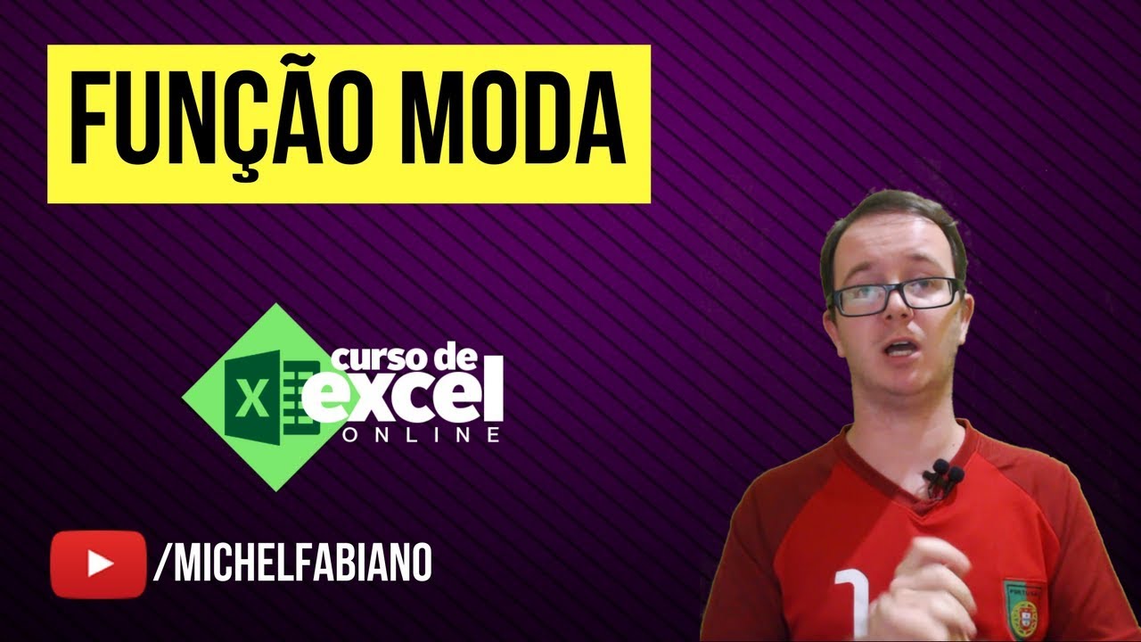 Função MODA no Excel - Curso de Excel OnLine tabelas salariais função publica 2018