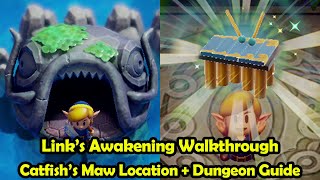 Catfish's Maw - Wind Marimba - Walkthrough, The Legend of Zelda: Link's  Awakening