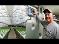 Heating and Cooling the Greenhouse | Our Fully Automated Environmental Control System