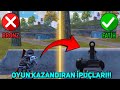 ÇOĞUNUZUN GÖZ ARDI ETTİĞİ 7 TAKTİK (Oyun Kazandıran İpuçları) 😏 | Pubg Mobile