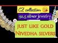 Todays new stock 925 silver jewelry nivedha silvers