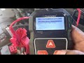 How to use the Konnwei KW208 car Battery Tester
