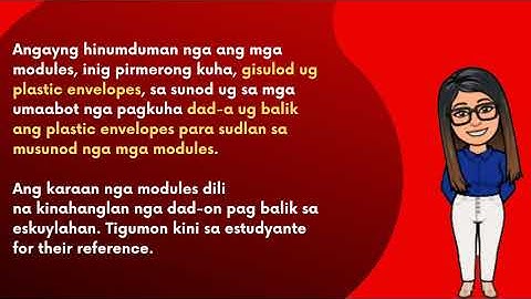 TabokNHS Virtual Orientation on Modular Distance Learning