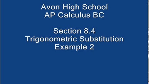AP Calculus BC - Section 8.4 - Example 2.wmv