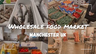 WHOLESALE FOOD MARKET IN MANCHESTER UK  | New Smithfield Wholesale Market | Meats Butcher.