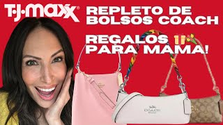 TJMAXX REPLETO de BOLSOS COACH, SETS y REGALOS para MAMÁ❗️💐🛍️ #TJMAXX #bolsos