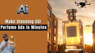 Make Stunning CGI Perfume Ads in Minutes | Pinterest + ChatGPT + Gemini Workflow