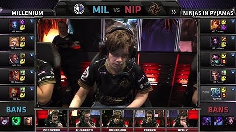 Millenium vs Ninjas in Pyjamas Game 1 | S4 EU LCS Summer Promotion Tournament Day 1 | MIL vs NIP G1