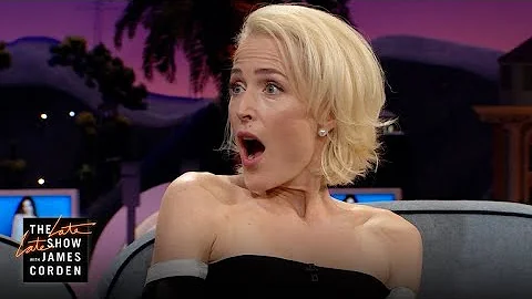 Gillian Anderson's Son Gave Her a Birds & Bees Scare