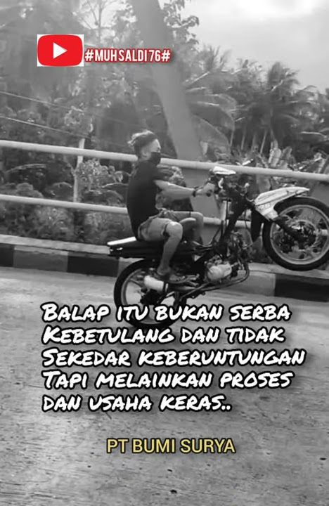 STATUS WA BALAP