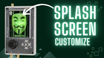 Create a Custom Splash Screen for Your HackRF PortaPack H2!