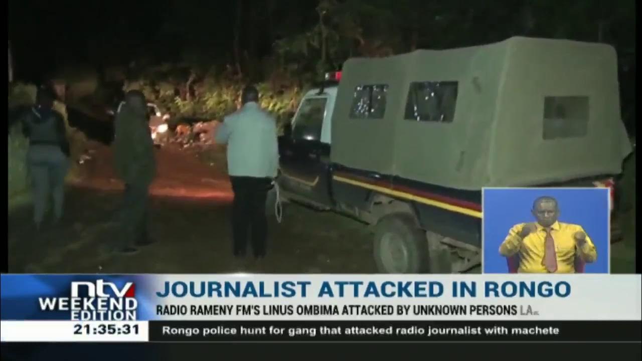 Radio journalist attacked by unknown persons in Rongo, Migori county