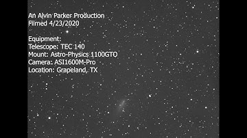 C/2019 Y4 (ATLAS) Comet Timelapse