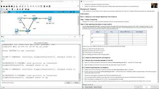 5.1.9 Packet Tracer - Investigate STP Loop Prevention