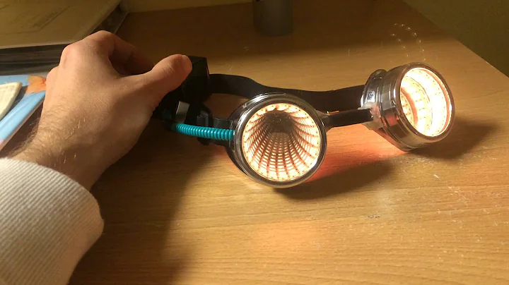 LED infinity Goggles Made by Yigiter Izgordu