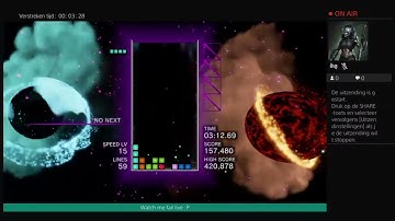 Live: Failing at Tetris - Mystery Mode in the Adventurous Weekend Event (Yin & Yang stage on PS4)