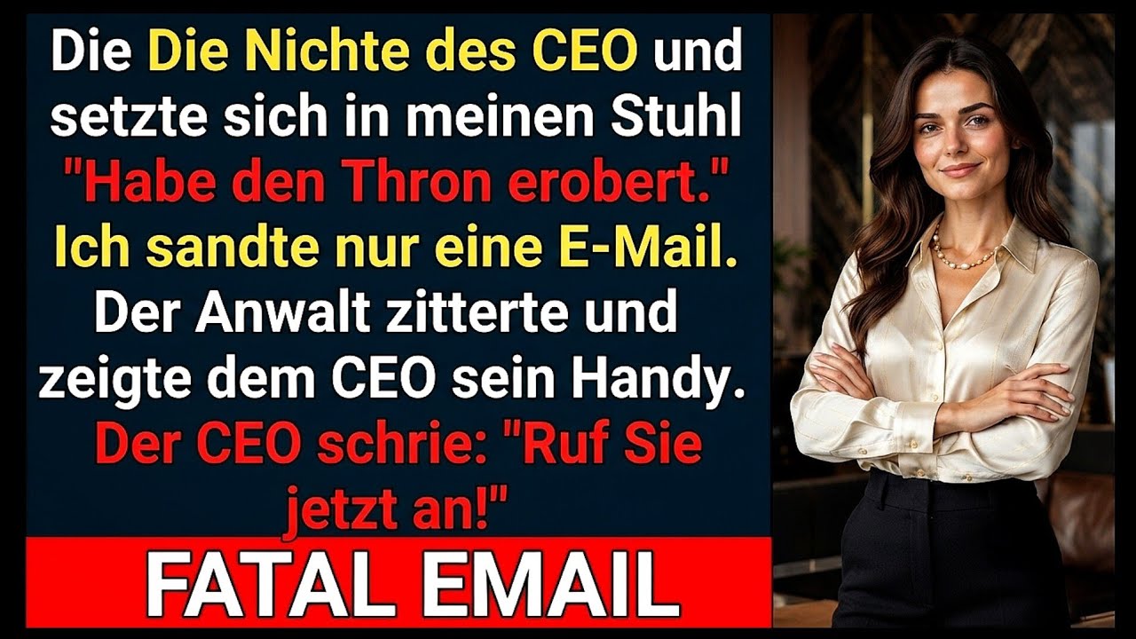 V úterý ráno jsem vešla do zasedačky a v mojí židli seděla neteř šéfa. Její jediná kvalifikace byla, že umí zveřejňovat videa. Beze slova mi oznámila, že mě „firma posouvá svěžejším směrem“....