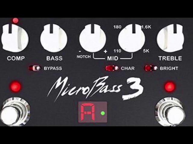 EBS MicroBass3 Test Drive - YouTube