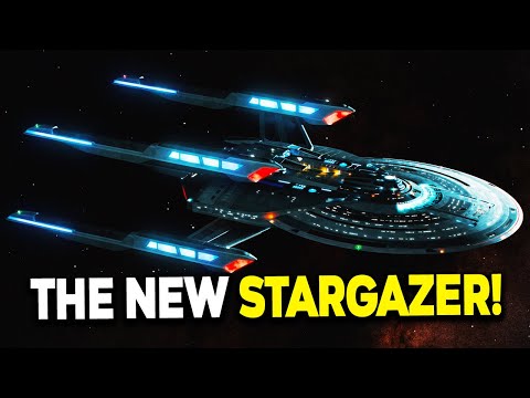 Starfleet's NEWEST Ship! - USS Stargazer - Sagan-class Star Trek Ship Breakdown!