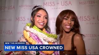 Hawaii native crowned Miss USA after the previous winner resigned