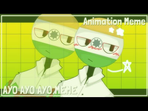 AYO AYO AYO MEME//animation meme//countryhuman india