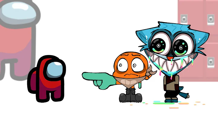 Mini Crewmate Kills Gumball The "Joy" Characters | Among Us