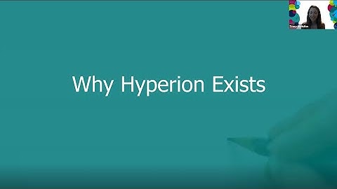 Why Hyperion Exists: (AKA Why You Need EPM)