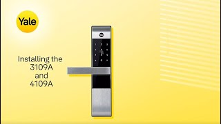 How to install the YDM3109A and YDM4109A Digital Door Lock by ASSA ABLOY Opening Solutions New Zealand 2,083 views 1 year ago 4 minutes, 10 seconds