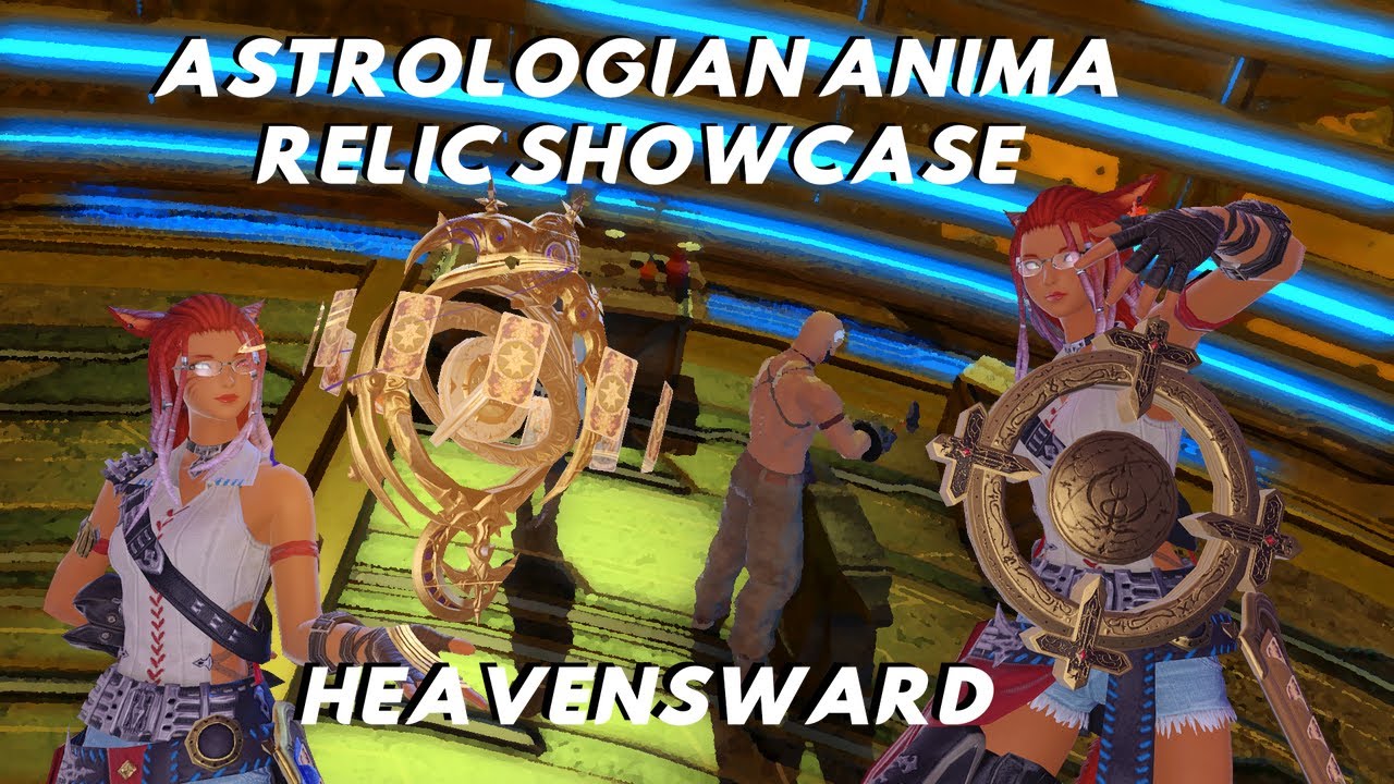 FFXIV: Astrologian Heavensward Anima Relic Showcase - YouTube
