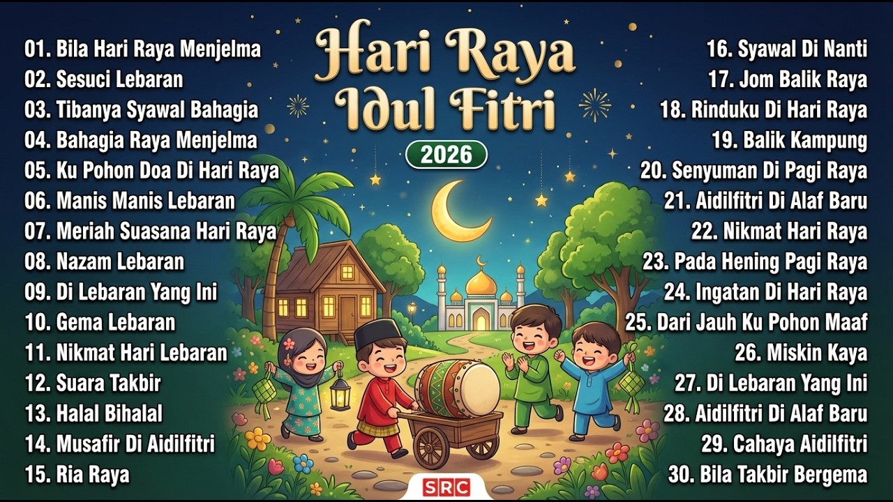 KOLEKSI LAGU RAYA EVERGREEN TERBAIK SEPANJANG ZAMAN
