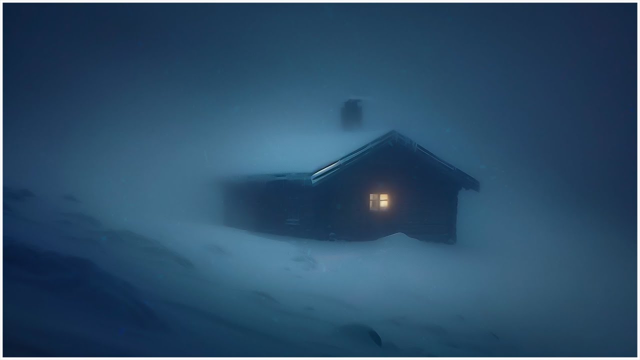 Intense Winter Storm Sounds & Heavy Wind Ambience┇Blustery Howling Wind ...