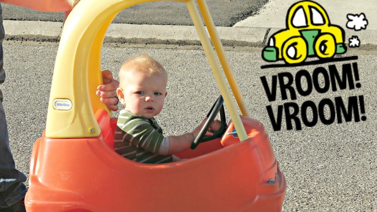 Baby Drives A Car! - YouTube
