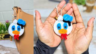 Donal Duck Keychain Making with Pipe Cleaner