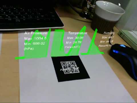 PachubeAR Demo 2