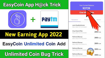 EasyCoin App Coin Bug Trick | New Earning App Today | Easy Coin Script ||