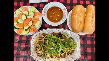 Hôm nay heo rừng xào lăn với Hai Diep