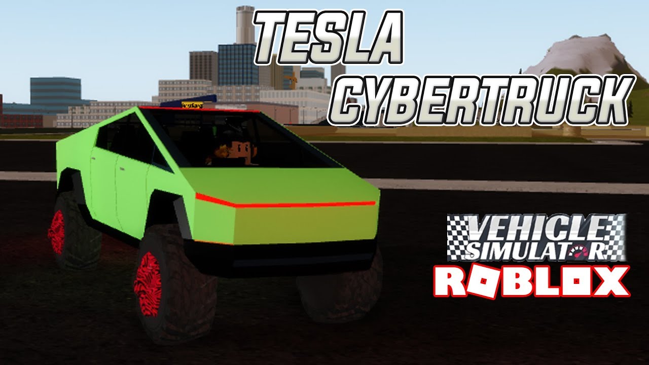 New Tesla Cybertruck Review Vehicle Simulator Roblox Youtube - vehicle simulator tesla cyber truck review roblox youtube