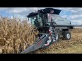 The First Day of Harvest 2021 with a New Gleaner Combine