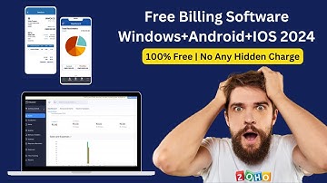 Free GST Billing Software 100% Free Zoho in India 2024  | Complete Step by Step in Hindi