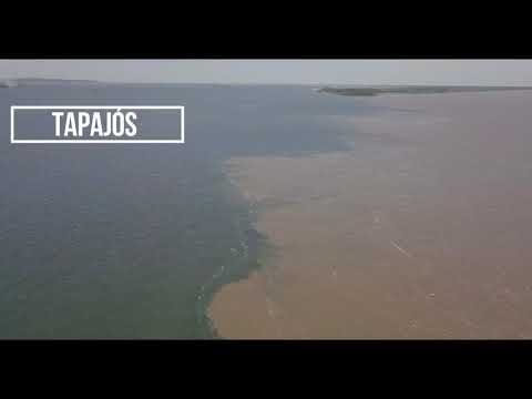 Encontro das Águas - Santarem Drone