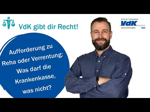 Aufforderung zu Reha oder Verrentung: Was darf die Krankenkasse, was nicht?  VdK gibt dir Recht! #30