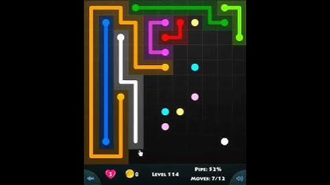 11 × 11 MANIA LEVEL 114 - FLOW GAME ON FACEBOOK Connect the dots
