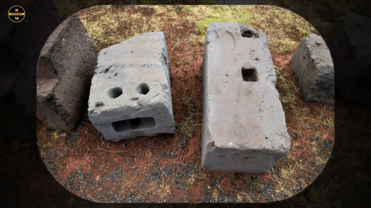 piedras horadadas de puma punku