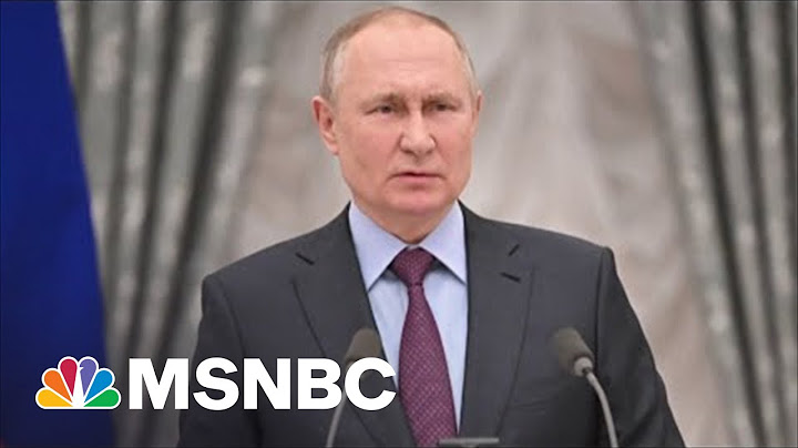 U.S. & Allies Impose Sanctions Directly Against Putin