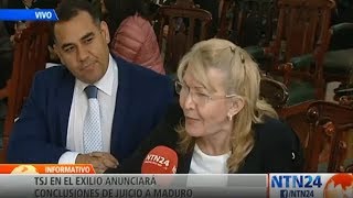 Ortega Díaz pidió pena máxima durante juicio contra Maduro